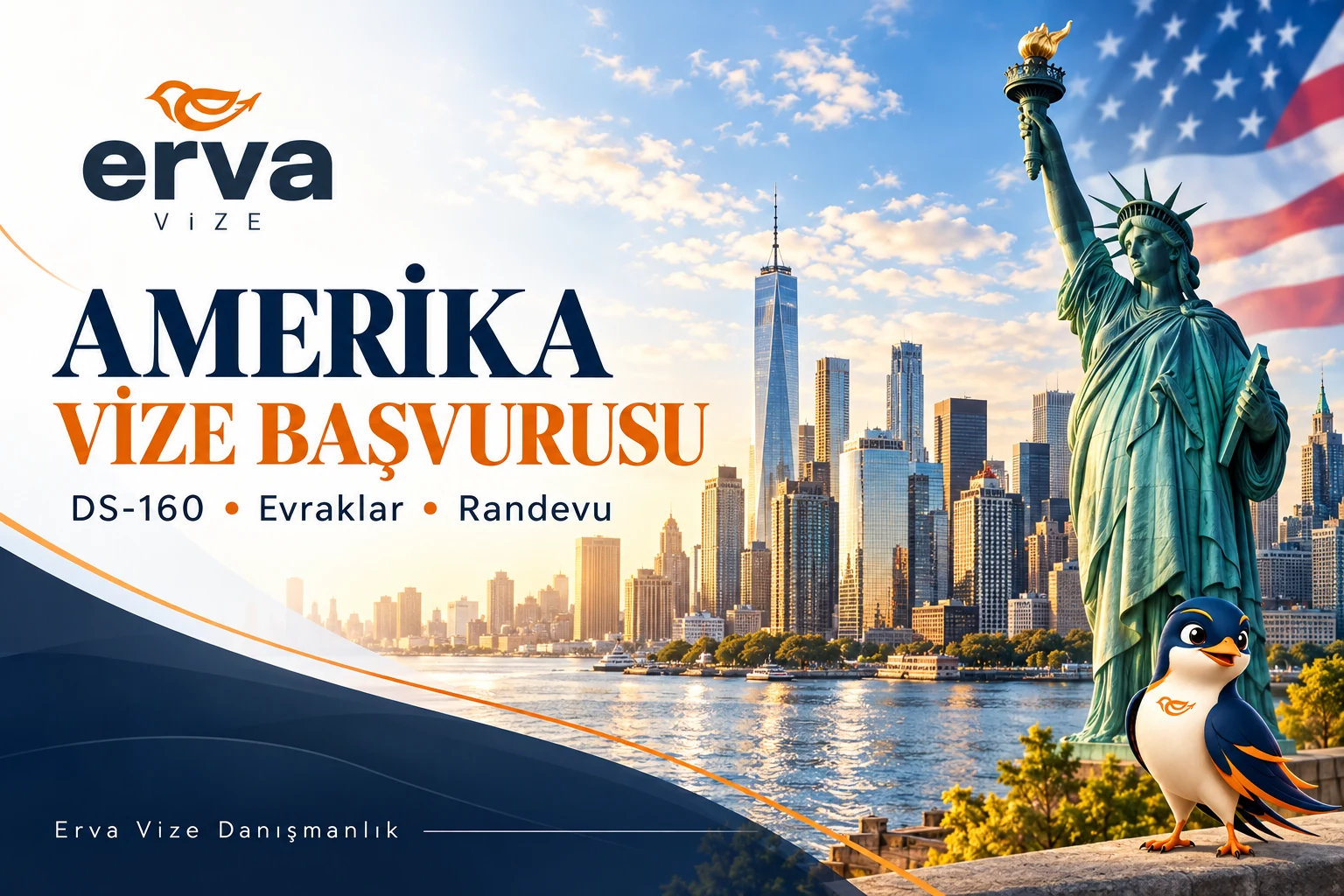 Amerika vize başvurusu – DS-160, evraklar ve randevu rehberi | Erva Vize