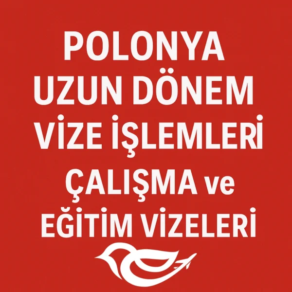 Polonya çalışma ve eğitim vizesi için bilgilendirici blog görseli