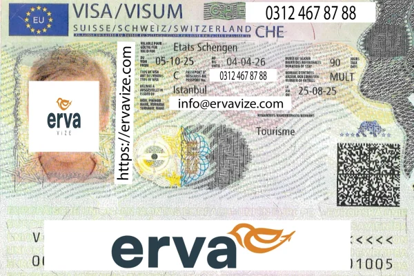 İsviçre vizesi başvurusu 2025 – VFS Global İsviçre vize randevu ve gerekli evraklar hakkında Erva Vize Danışmanlık rehberi