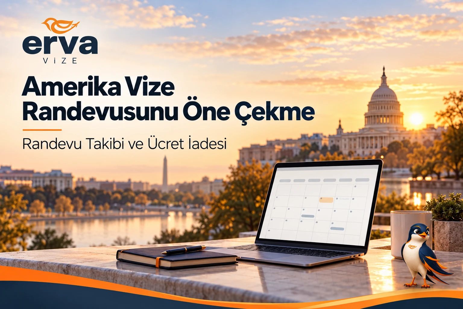 Amerika vize randevusunu öne çekme – Randevu takibi ve ücret iadesi | Erva Vize
