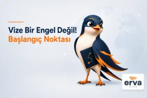 Erva Vize kuş maskotu