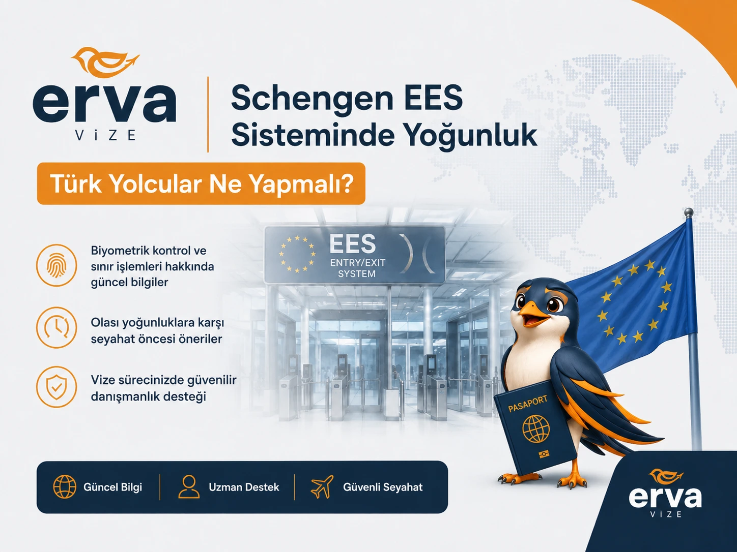 Schengen EES sistemindeki yoğunluk ve Türk yolcular için seyahat önerileri