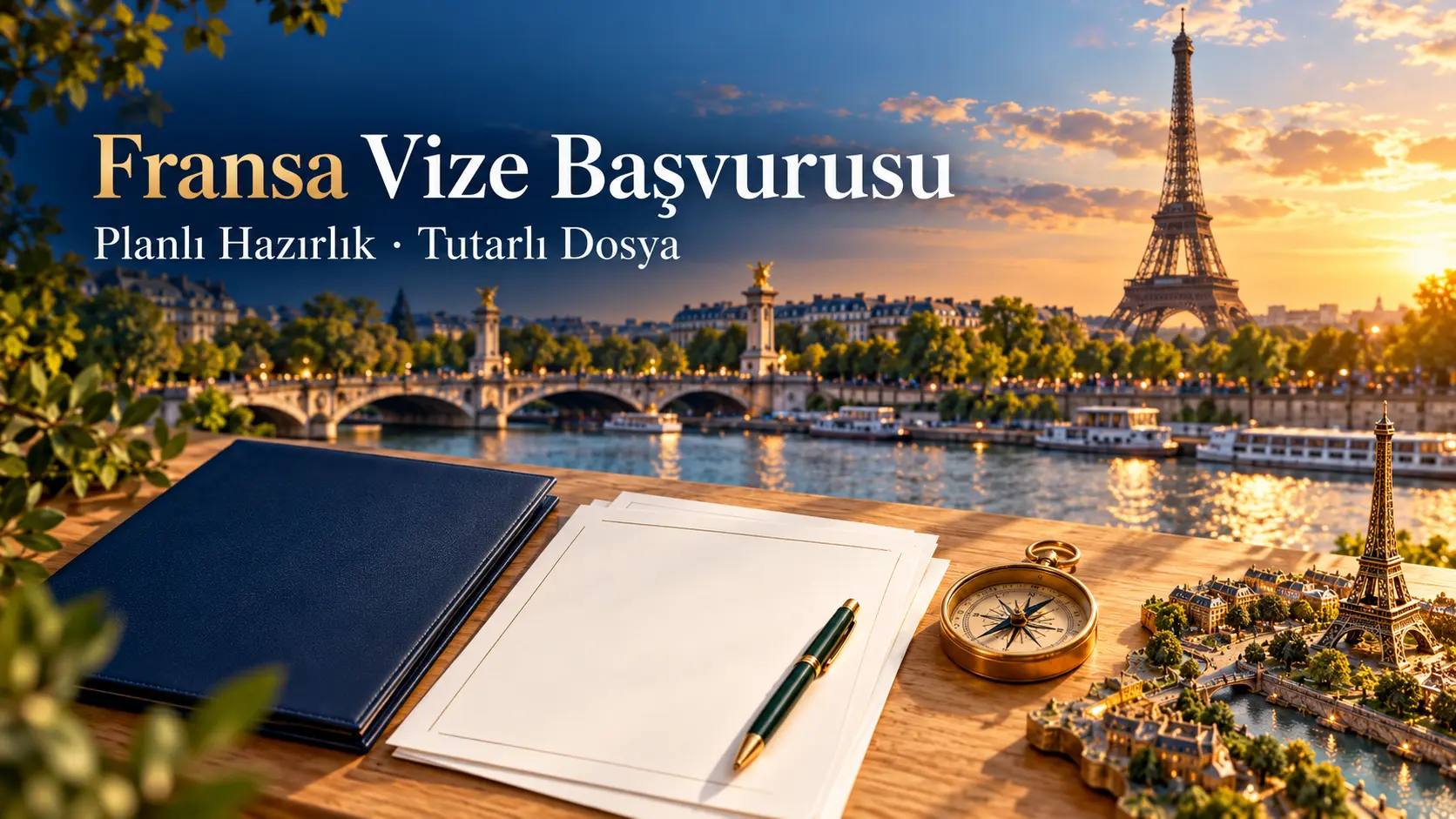 Fransa Vize Başvurusu — Planlı Hazırlık ve Tutarlı Dosya | Erva Vize