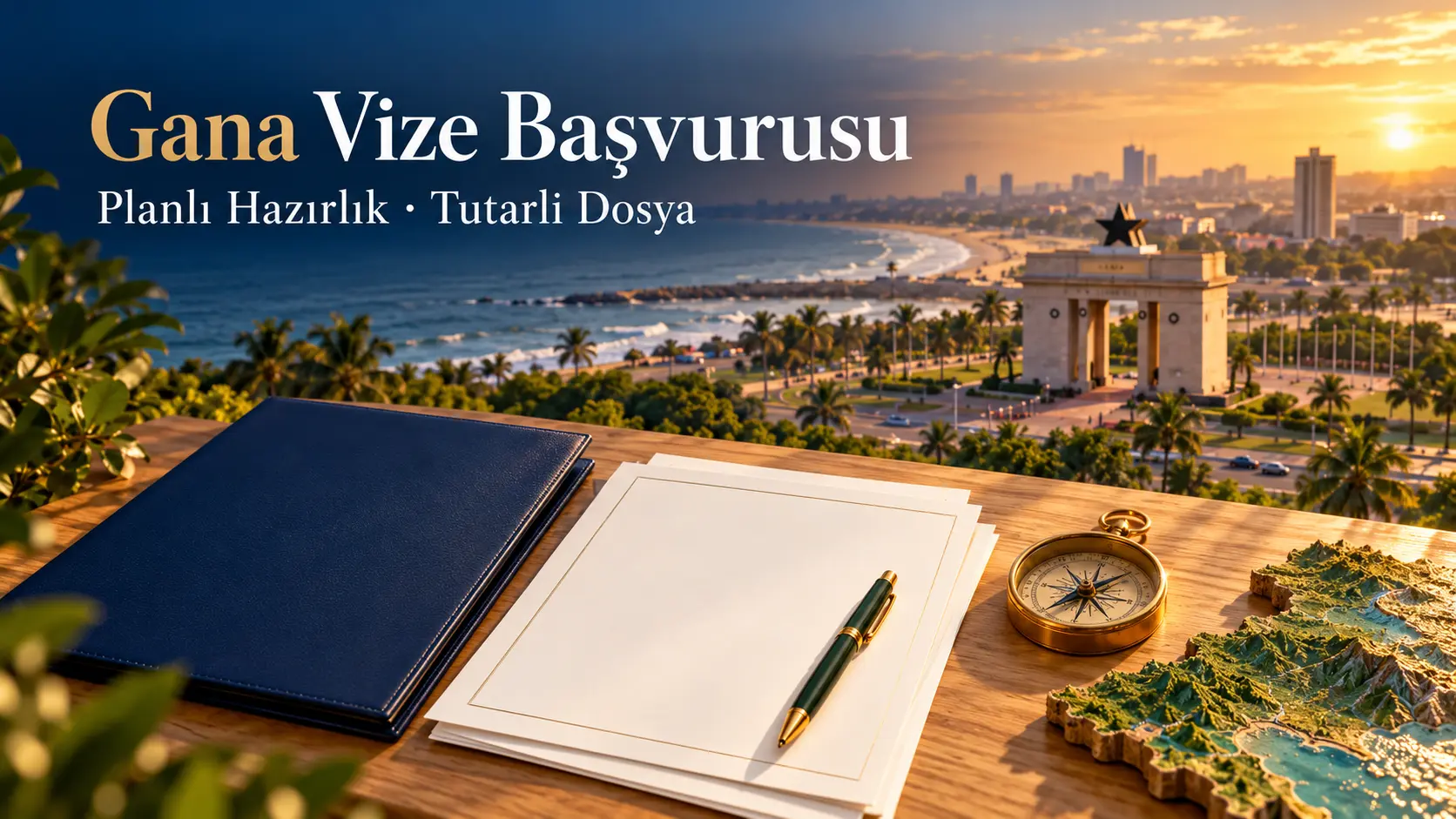 Gana Vize Başvurusu — Planlı Hazırlık ve Tutarlı Dosya | Erva Vize