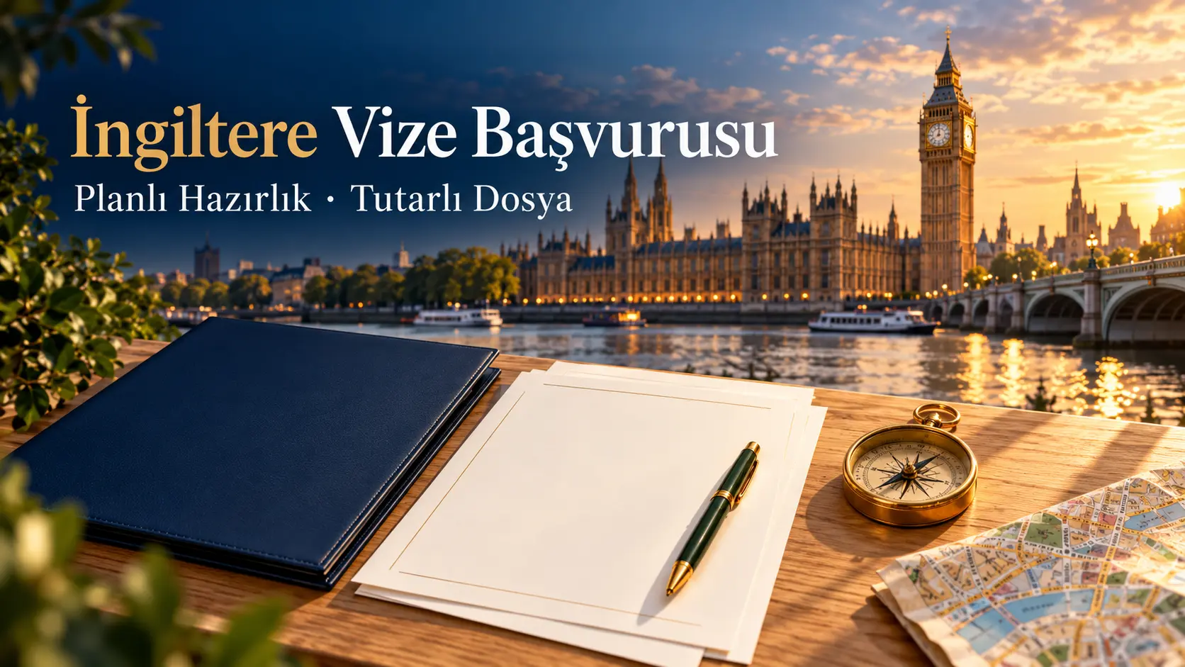 İngiltere Vize Başvurusu — Planlı Hazırlık ve Tutarlı Dosya | Erva Vize