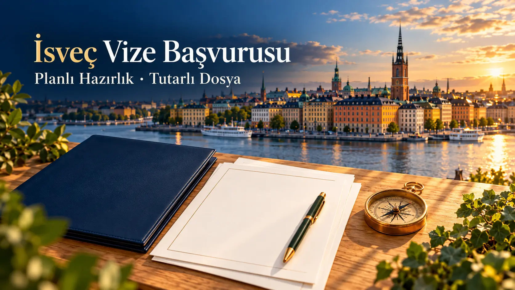 İsveç Vize Başvurusu — Planlı Hazırlık ve Tutarlı Dosya | Erva Vize