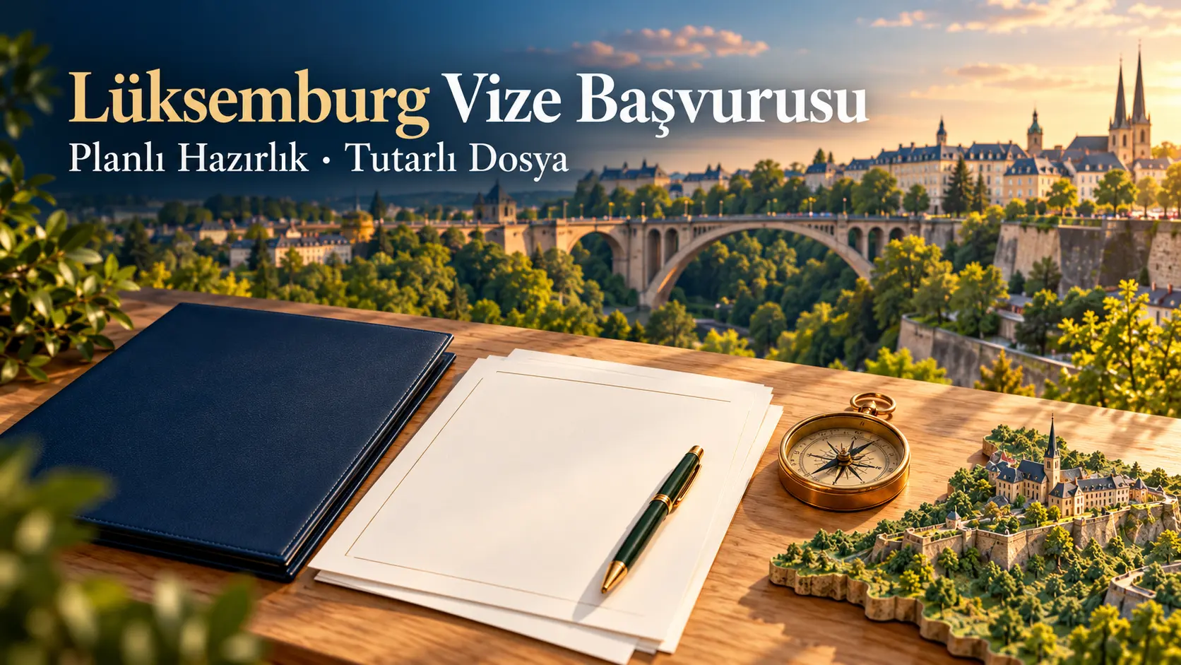 Lüksemburg Vize Başvurusu — Planlı Hazırlık ve Tutarlı Dosya | Erva Vize