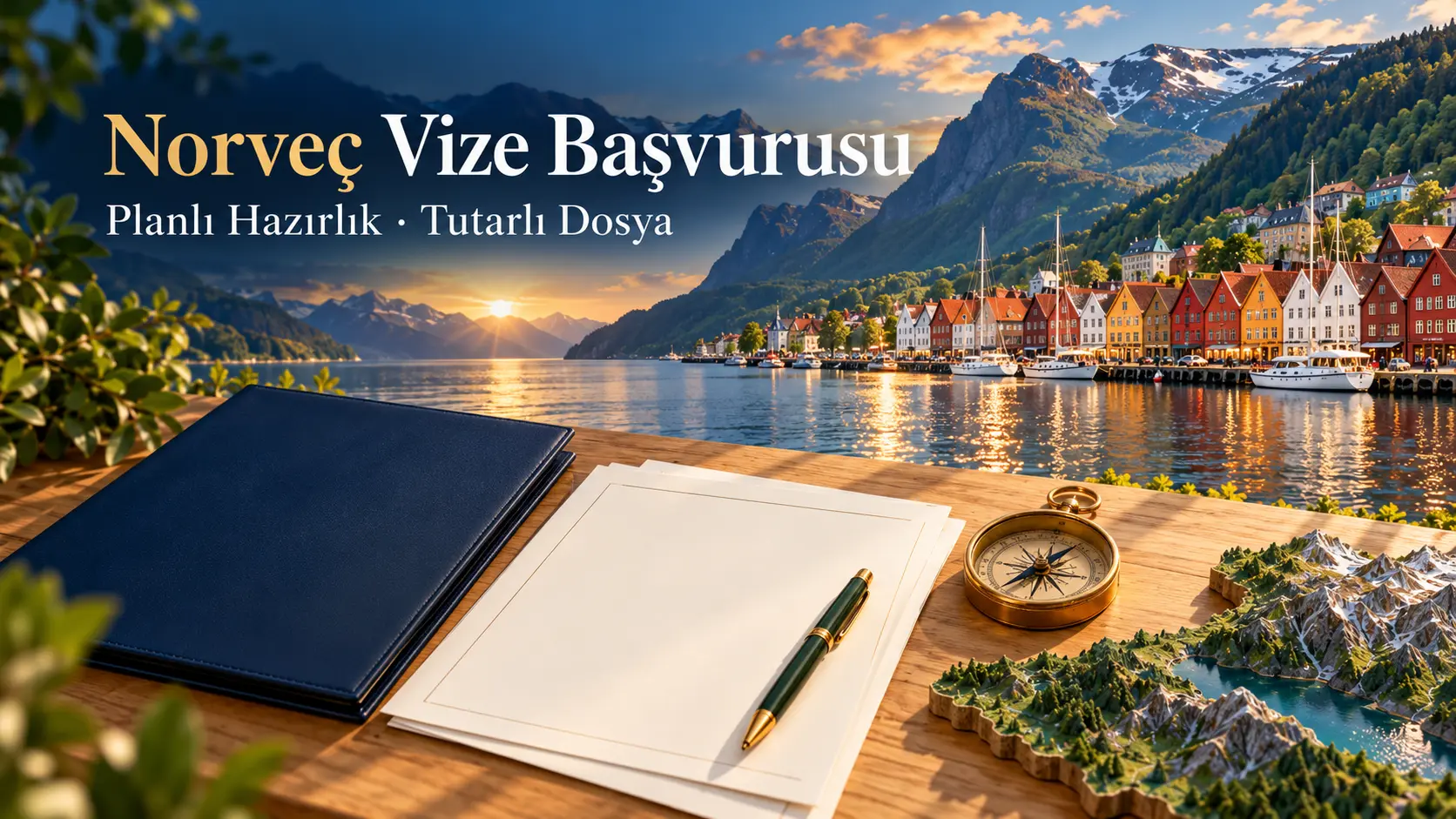 Norveç Vize Başvurusu — Planlı Hazırlık ve Tutarlı Dosya | Erva Vize