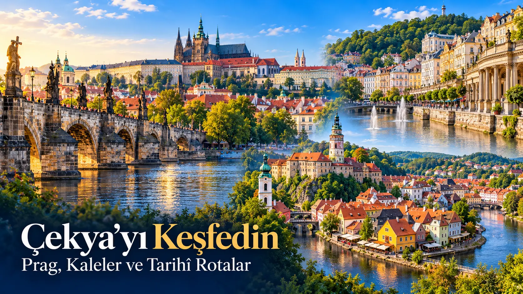 Çekya’yı Keşfedin — Prag, Kaleler ve Tarihî Rotalar | Erva Vize