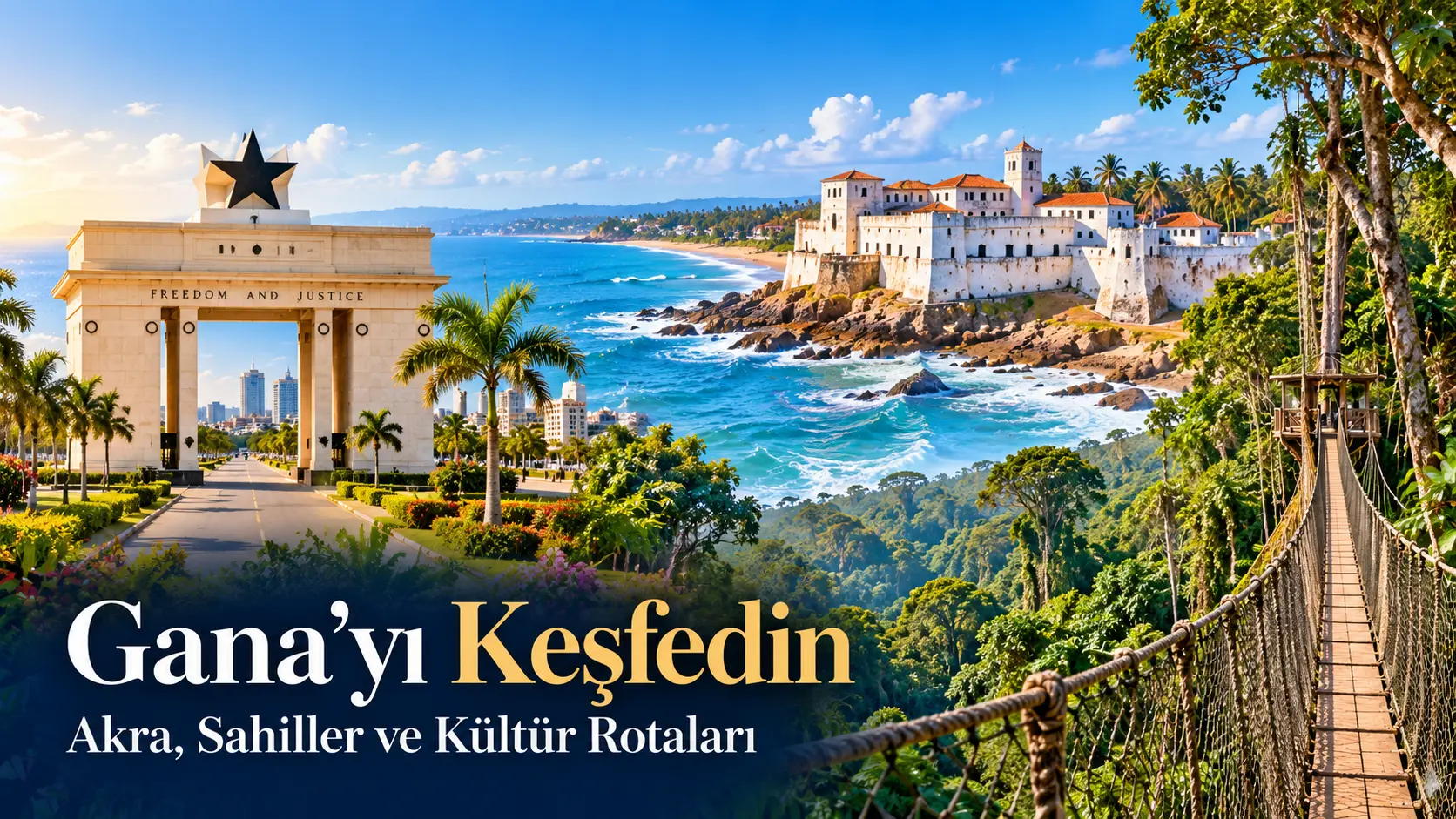 Gana’yı Keşfedin — Akra, Sahiller ve Kültür Rotaları | Erva Vize