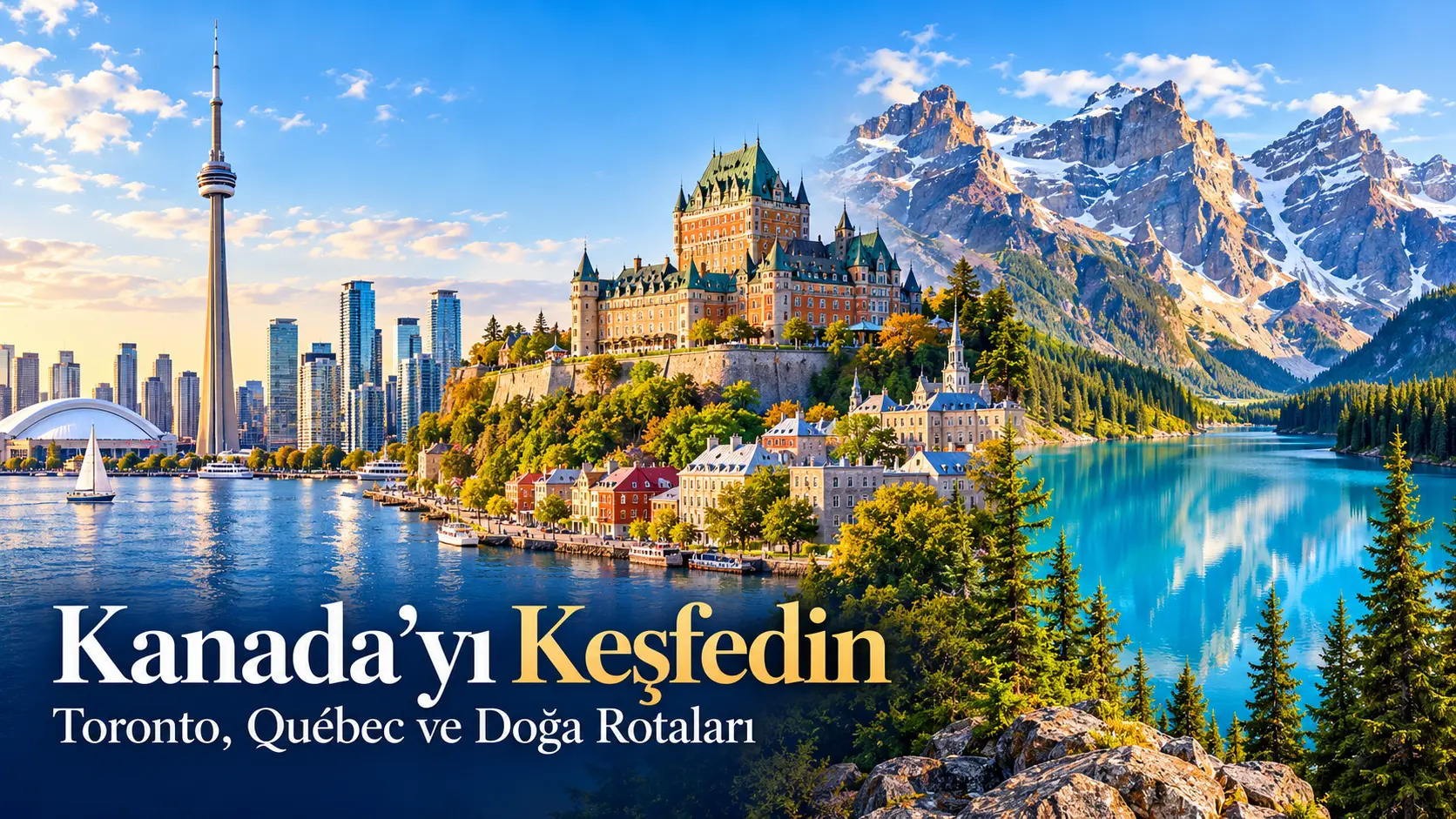Kanada’yı Keşfedin — Toronto, Québec ve Doğa Rotaları | Erva Vize