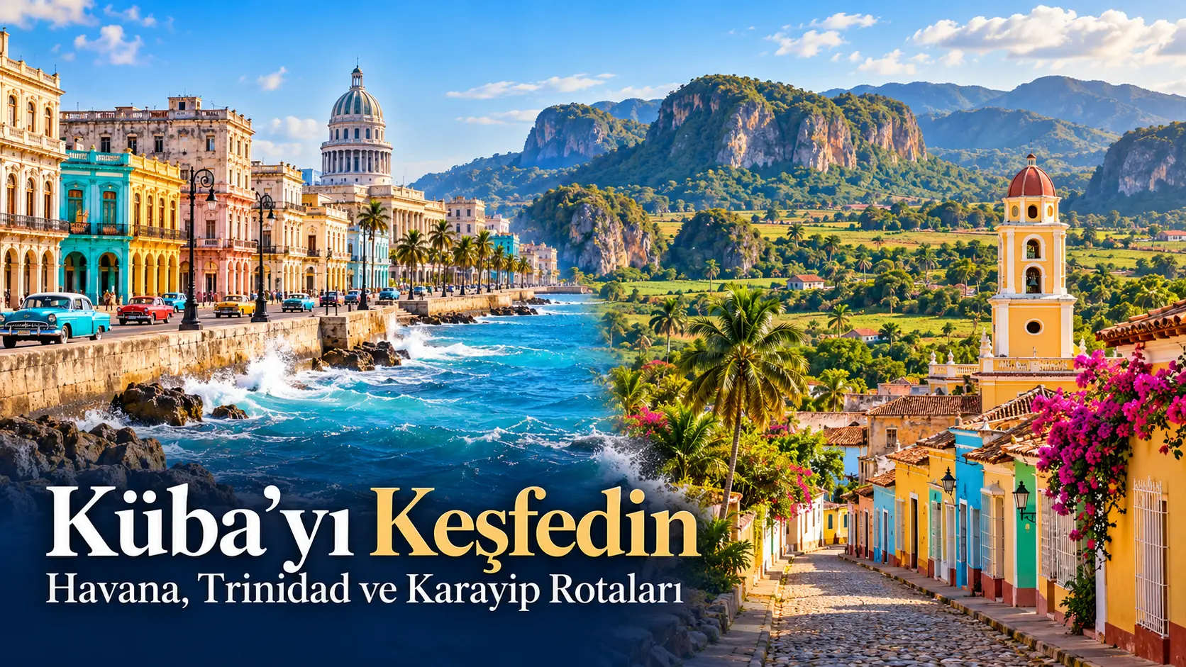 Küba’yı Keşfedin — Havana, Trinidad ve Karayip Rotaları | Erva Vize