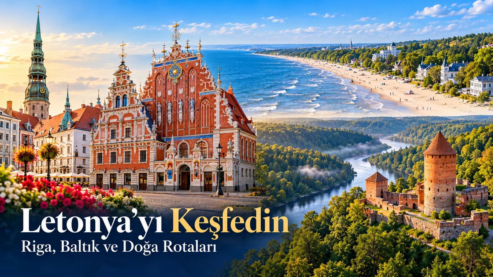 Letonya’yı Keşfedin — Riga, Baltık ve Doğa Rotaları | Erva Vize