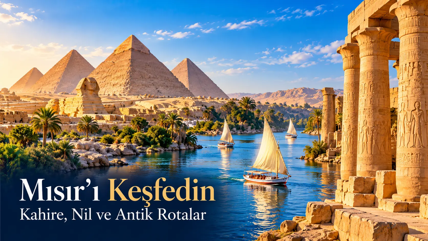 Mısır’ı Keşfedin — Kahire, Nil ve Antik Rotalar | Erva Vize