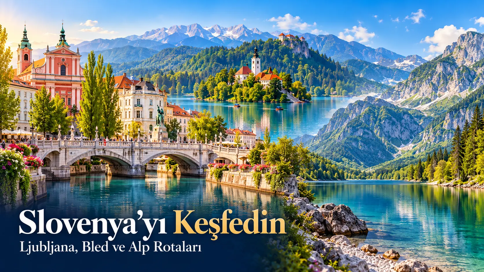 Slovenya’yı Keşfedin — Ljubljana, Bled ve Alp Rotaları | Erva Vize