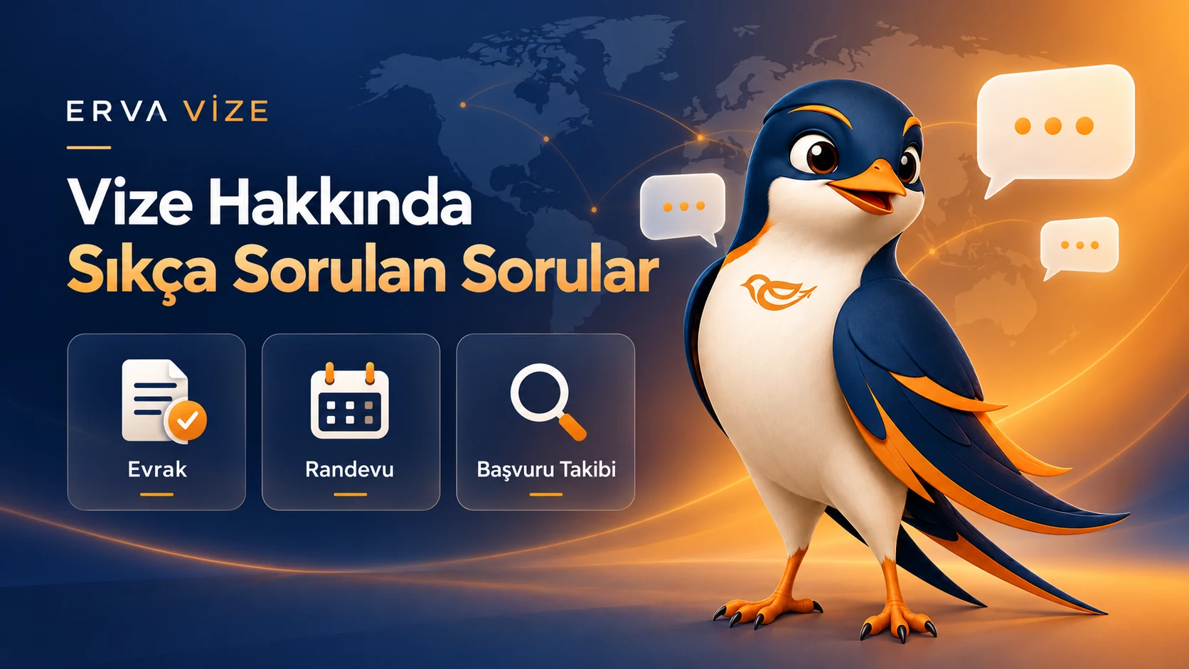 Vize hakkında sıkça sorulan sorular: evrak, randevu ve başvuru takibi – Erva Vize